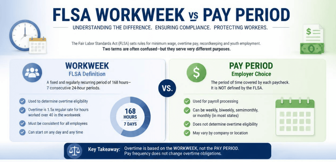 FLSA Workweek vs Pay Period