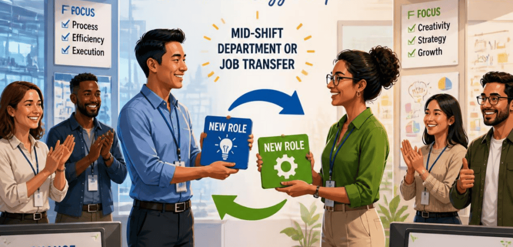 What a Mid-Shift Department or Job Transfer Actually Means
