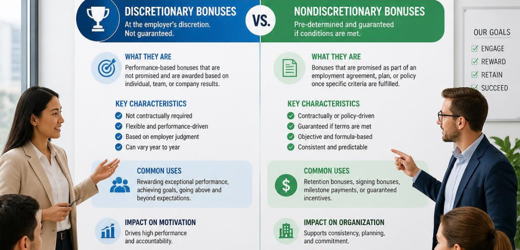 Discretionary vs Nondiscretionary Bonuses